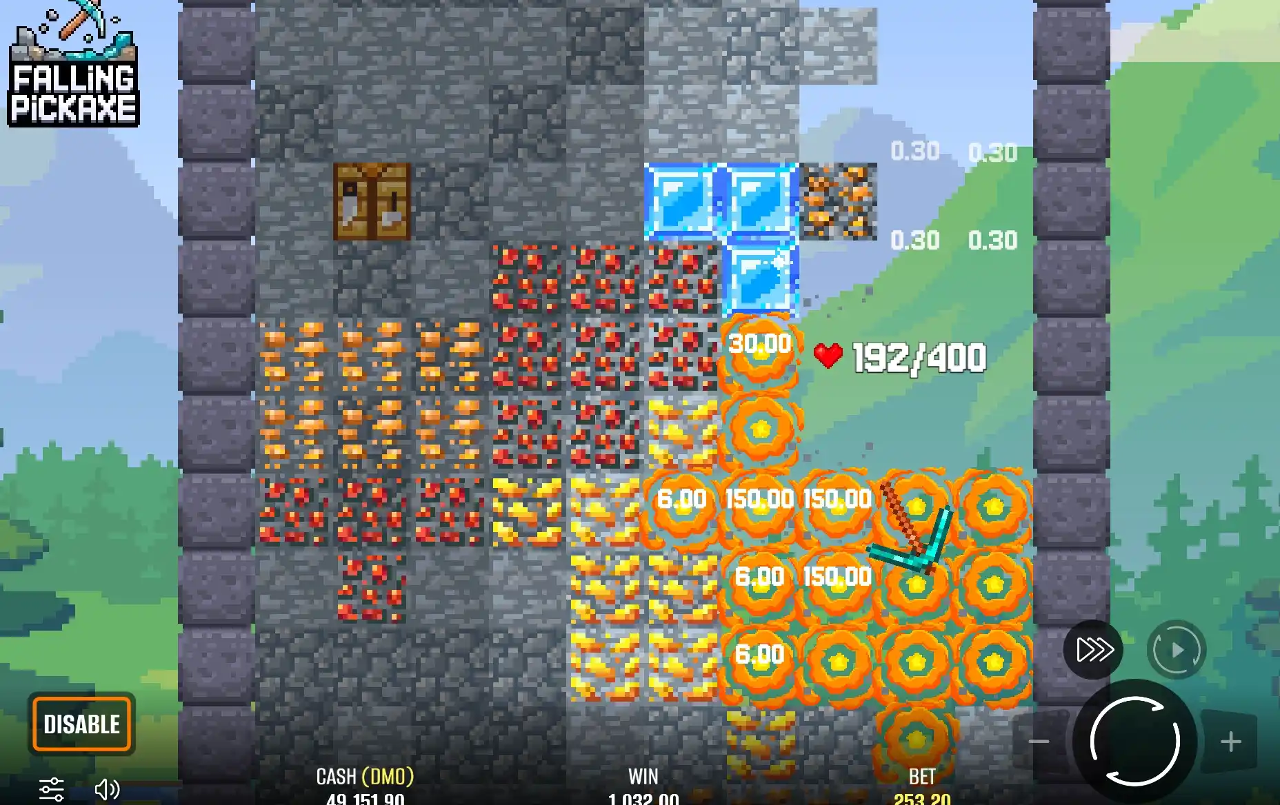 Nổ hũ Falling Pickaxe là gì?